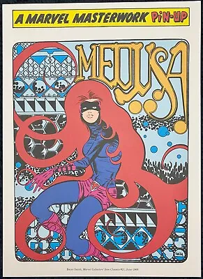 Medusa Pin-Up By Barry Smith Marvel Comic Book Poster • $7.50