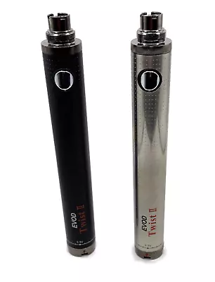 EVOD Twist 2 Variable Voltage Vape E Cigarette 510 Battery 3.3V-4.8V • £14.25