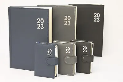 £7.99 • Buy 2023 Quality Padded 'pocket, A5 Or A4' Week To View Or Day A Page Diary Planner.
