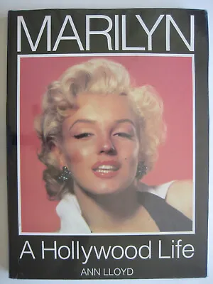 Marilyn Monroe Book - A Hollywood Life By Ann Lloyd - 1989 - Plastic Cover • $15