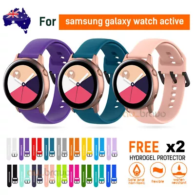 For Samsung Galaxy Watch Active Band Replacement Silicone Sport Wrist Band Strap • $7.69