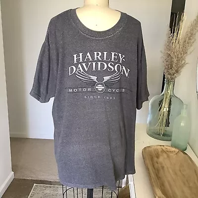 Harley Davidson Shirt Mens XL Authentic Black Label Twin Falls Idaho  • $7.59