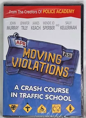 Moving Violations 1985 DVD 2005 Anchor Bay Jennifer Tilly Don Cheadle OOP NEW • $61.56