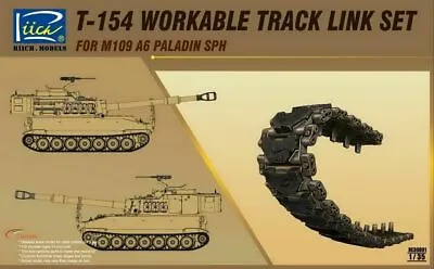 Riich Models RE30001 1/35 T-154 Workable Track Link Set For M109A6 Paladin SPH • $19.01