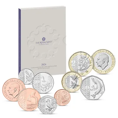 Royal Mint 2024 UK Brilliant Uncirculated Definitive Coin Set Highly Collectable • £38.99