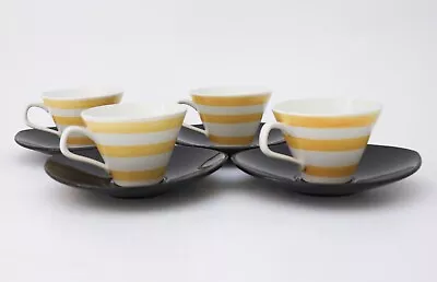 4 Rare Cups & Saucers -  Siam  Marianne Westman Rörstrand - Sweden - Vintage • $199