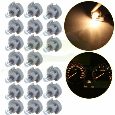 20x T3 Neo Wedge Bulbs Warm White 8mm A/C Climate Control Lights Lamp For Honda • $10.82