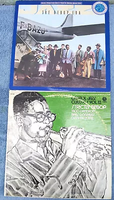 2 LPs The Bebop Era Columbia CJ 40972 & Strictly Bebop Capitol Jazz M-11059+ • $10