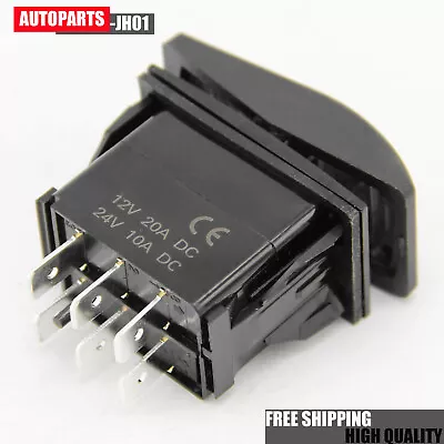 NEW 6-Pin Rocker Switch DPDT ON-OFF-(ON) 0D4767 For Generac Generator USA STOCK • $20.22