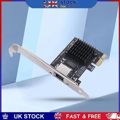 1/2/4 Port 2.5GB PCIe Network Card PCI Express Ethernet Adapter RJ45 NIC For PC • £12.19