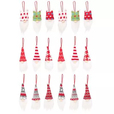 Swedish Plush Gnomes Christmas Tree Decorations Holiday Party Supplies • $20.20