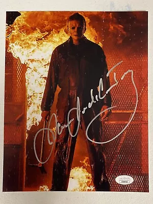 Michael Myers James Jude Courtney Signed Autographed Photo Proof Jsa Coa Af66926 • $75