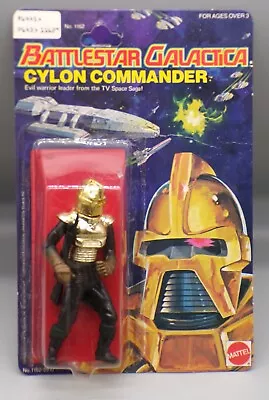 1978 Vintage Mattel BATTLESTAR Galactica CYLON COMMANDER Action Figure BSG Toy ! • $169