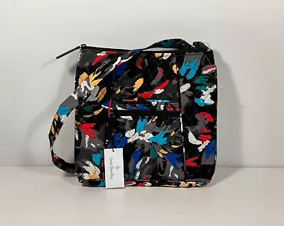 Vera Bradley  Splash Floral  Hipster Quilted Fabric Crossbody Bag / New • $24.99