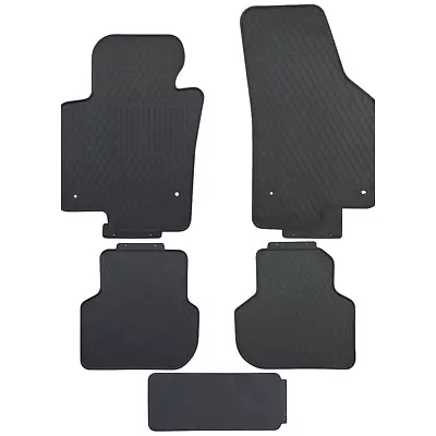 Floor Mats For VW Jetta 2011-2018 All Weather Rubber Set Black Anti-slip Flex • $79.99