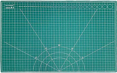 A1 Cutting Mat 900x600mm Self Healing Slip-Resistant Arts & Crafts 3 Colours • £11.65