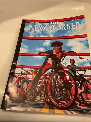 THE NEW YORKER Magazine August 21 2023 Rideout Kadir Nelson • $10