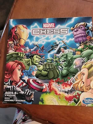 Marvel Chess Set Board Game 2015 Heroes Vs Villains Thanos Ironman Avengers • $9.99