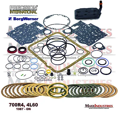 Gm 700r4 Transmission Master Overhaul Gasket & Seal Rebuild Banner Kit 1987-1993 • $179.85