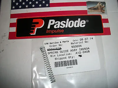  NEW  Paslode Part # 900804 SPRING GUIDE ASSY IM250A • $3.99