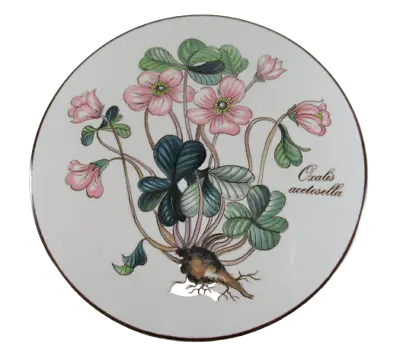 Villeroy & Boch Trinket Box Botanica Series Porcelain Oxalis Acetosella Floral • $10