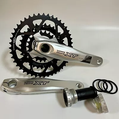 Shimano Deore XT FC-M760 Crank Set 175mm 3x9 Speed 44-32-22 Hollowtech II+BB • $460