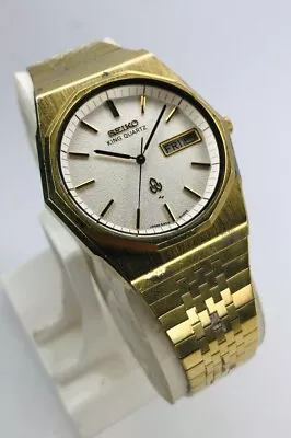 Vintage Seiko King Quartz Snowflake 5856-8080 Men's Watch • $99