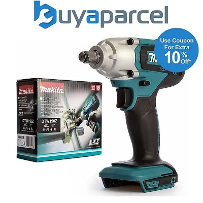 £67.95 • Buy Makita DTW190Z 18v Cordless LXT 1/2  Impact Wrench Scaffolding Tool - Bare Unit