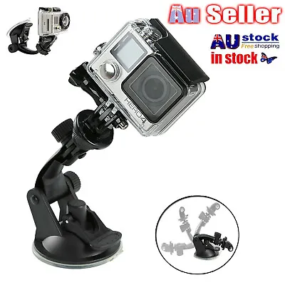 Action Camera Car Suction Cup Mount Holder + Tripod For GoPro Hero 7/6/5/4 SJCAM • $11.98