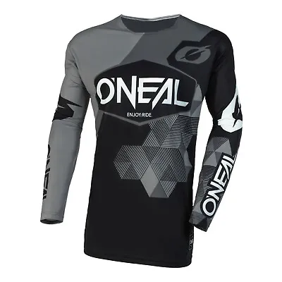 O'Neal Mayhem Off-Road Moto Jersey Covert V.23 Black/Grey Large CLOSEOUT • $31.49