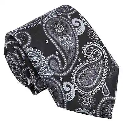 Mens Modern Style Classic Tie Paisley Bohemian Formal Wedding Necktie By DQT • £8.49