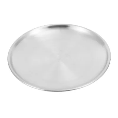  Metal Dinner Plates Containers For Food Stainless Steel Jewelry • £6.68