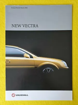 Vauxhall Vectra LS SXi SRi GSi Elite Car Brochure Catalogue March 2002 MINT P • $5.71