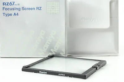 【N MINT+++ In BOX】Mamiya RZ67 Pro II Focusing Screen RZ Type A4  From JAPAN • $89.99