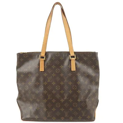 Auth Louis Vuitton Monogram Cabas Mezzo Tote Bag M51151 Used • $410.61