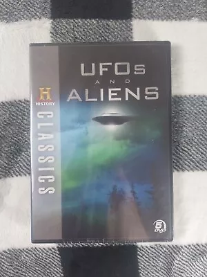 UFOs And Aliens (DVD 2011 5-Disc Set) Brand New Factory Sealed Hostory Channel • $11.24