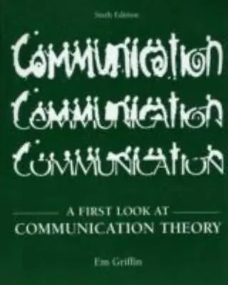 A First Look At Communication Theory With Conversations CD-ROM • $36.35