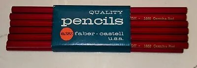 Quality Pencils A W. Faber Castell U.S.A 1443 Carmine Red  • $8.99