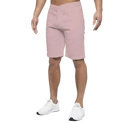 £19.99 • Buy Enzo Mens Chino Skinny Fit Stretch Short Casual Cotton Summer Half Pants RRP £25