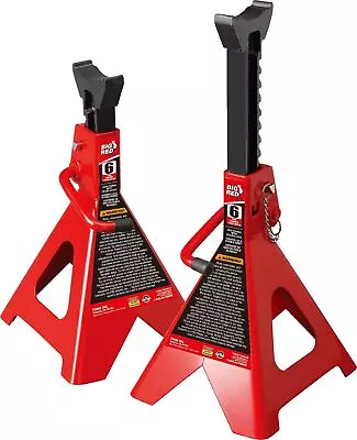 1-Pair T46002A Torin Steel Jack Stands: Double Locking 6 Ton (12000 Lb) • $62.99