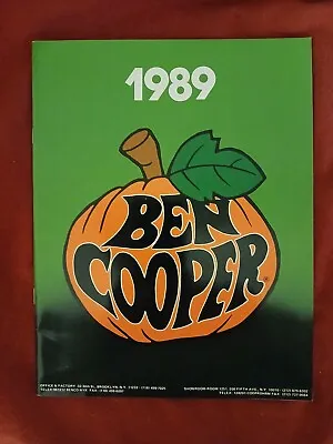 Scarce BEN COOPER HALLOWEEN COSTUME CATALOG From 1989 • $175