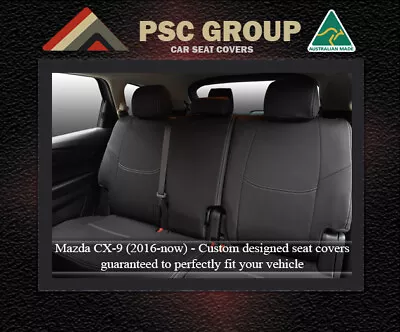 SEAT COVER Mazda CX-9 REAR 100% WATERPROOF PREMIUM NEOPRENE • $284.05