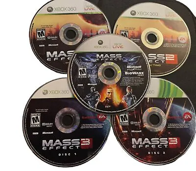 Mass Effect Trilogy Xbox 360 Games  1 2 & 3 31A • $11.78