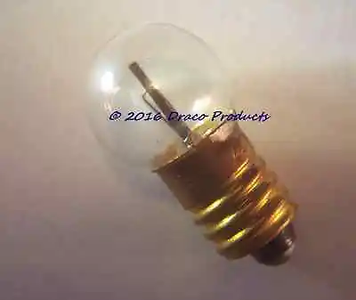 #406 Screw Bulb Flasher Lamp 2.6V .5A For 3v 2-Cell Battery Blinking Flashing • $4.99