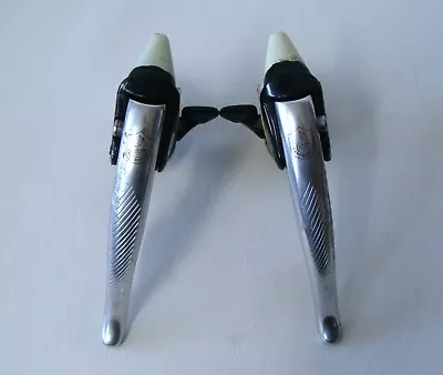 ~ Vintage 1993 Campagnolo Record 1st Gen Ergopower 8 Speed Shifters Levers ~ • $99.99