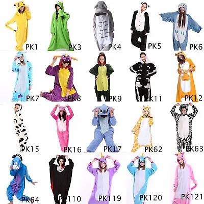 US Seller-Animal Bodysuit Kigurumi Unisex Cosplay Various Costume Sleepwear PKC1 • $19.99