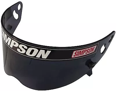 Simpson Helmet Black Visor For Sa2010 Sa2015 Sa2020 Diamondback Speedway Rx Uk • $74.54