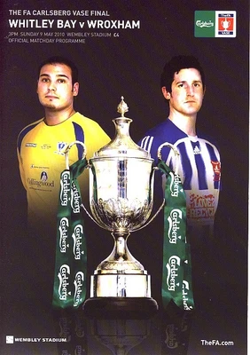 £3.99 • Buy FA VASE FINAL 2010 - Whitley Bay V Wroxham - Official Programme