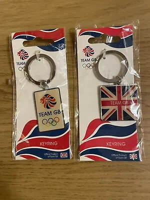 BNWT 2 Team GB 2012 London Olympics Key Rings • £5.99