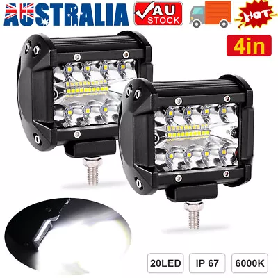 LED Work Light Bar Flood Spot Lights Driving Lamp Offroad Car Truck SUV 12V 24V • $13.69